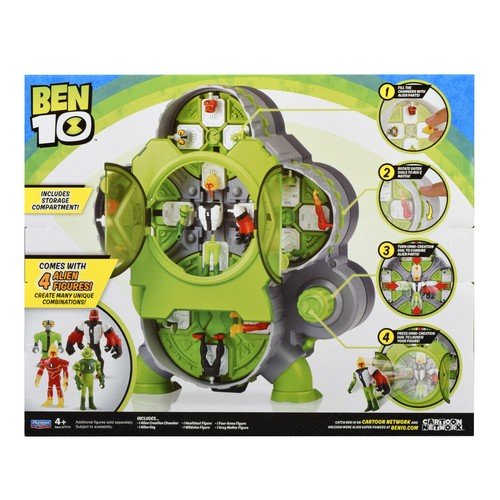 Ben 10 Camera Creare Extrateresti (4 Figurine)